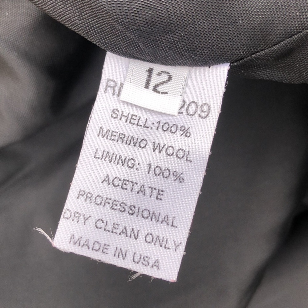 J.PERCY Nautical Button Wool Coat - Picture 8 of 14